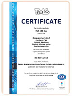 ISO Ecopolymery LLC LLC 9000:2015